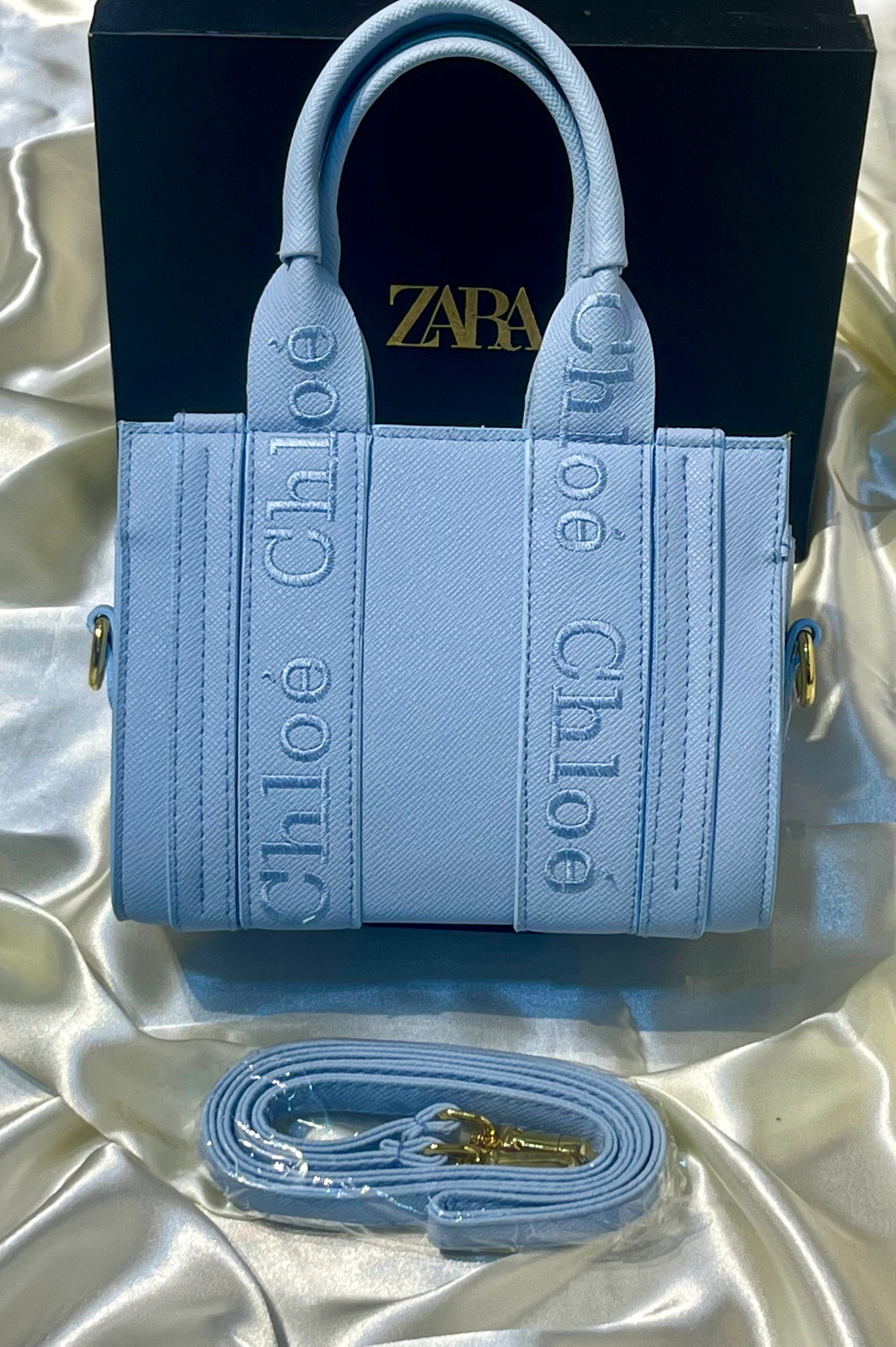 کیفchloe آبی