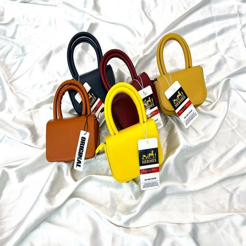 کیف دستی دخترانه مدل دودسته 69 - سرخابی