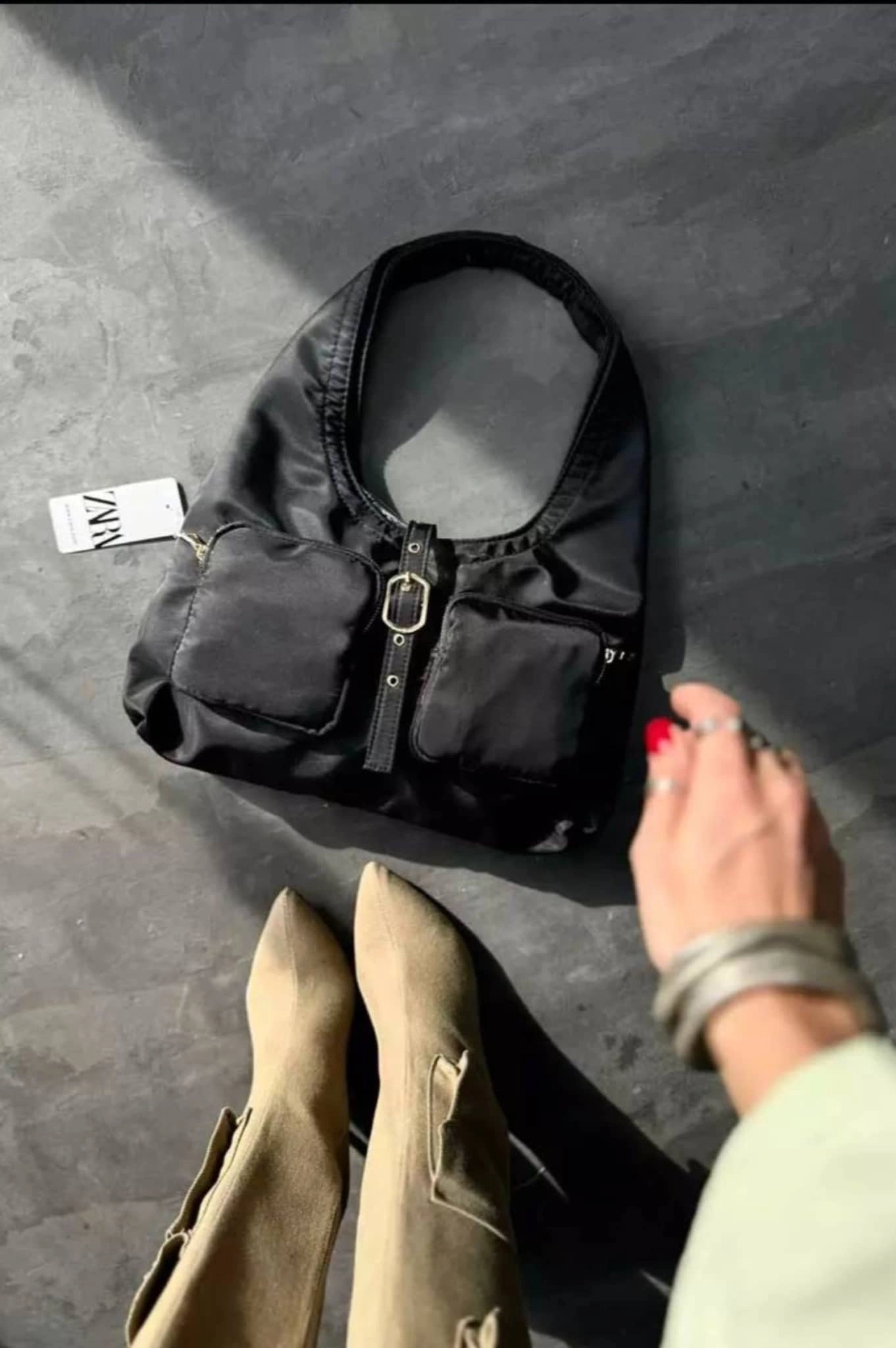کیف دوشی ZARAمدل LEE