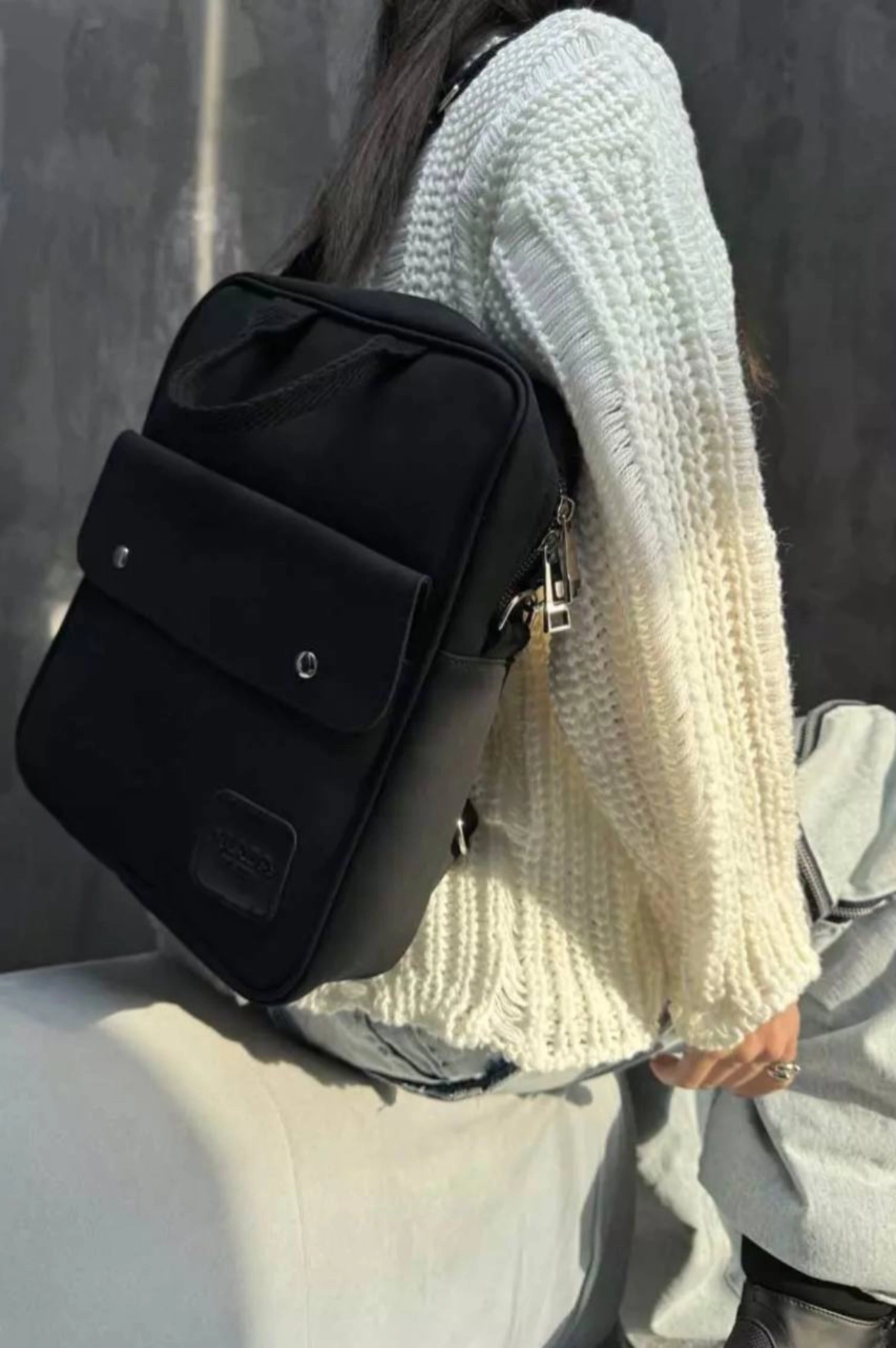 کوله پشتی دخترانه PRADA مدل BASIC
