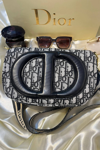 کیف دوشی DIOR مدل عینکی