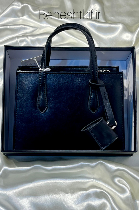 کیف دوشی زنانه منگو MANGO مدل teenage همراه بند بلند چرمی