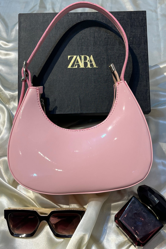 کیف دوشی زنانه مدل هلال تک دسته