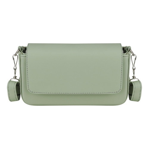 کیف پاسپورتی زنانه مدل کلاسیک برند زارا همراه بند بلند هم رنگ