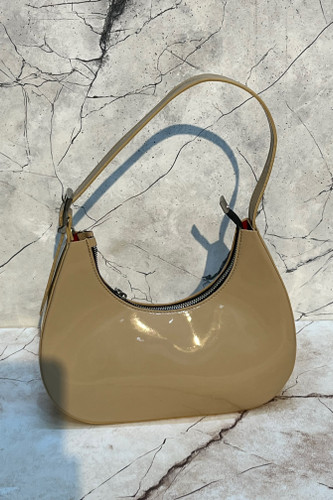 کیف دوشی زنانه مدل هلال تک دسته