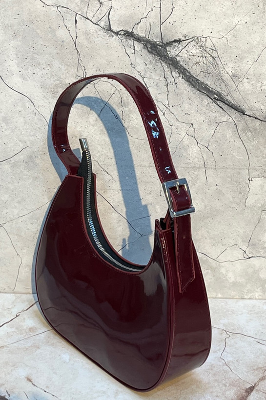 کیف دوشی زنانه مدل هلال تک دسته