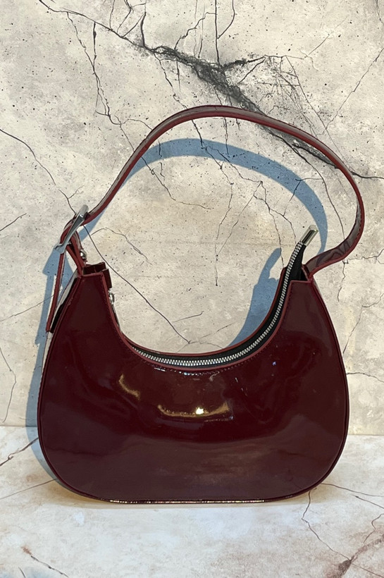 کیف دوشی زنانه مدل هلال تک دسته