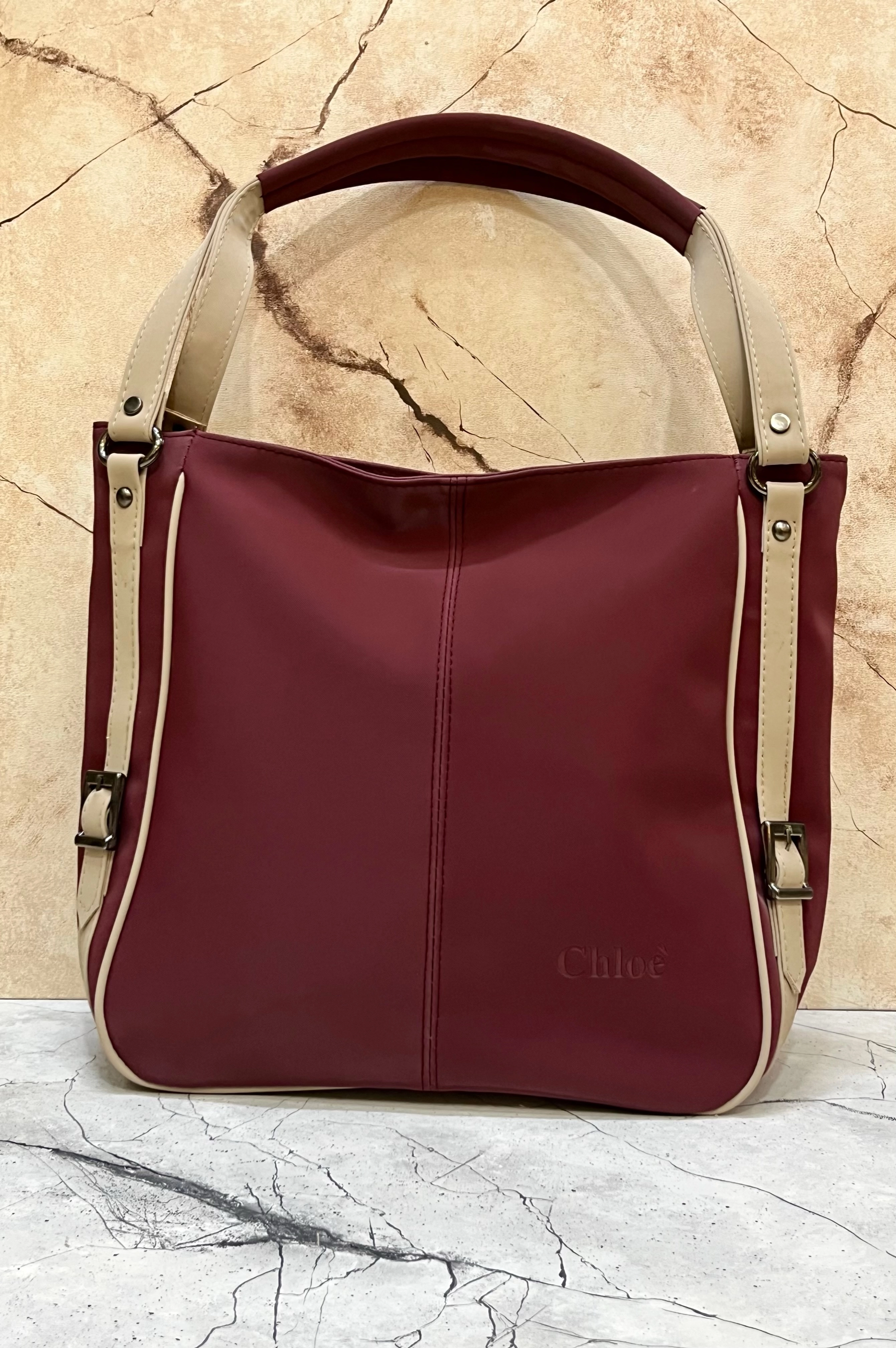 کیف دوشی زنانه مدل کلاسیک دو بند برند chloe