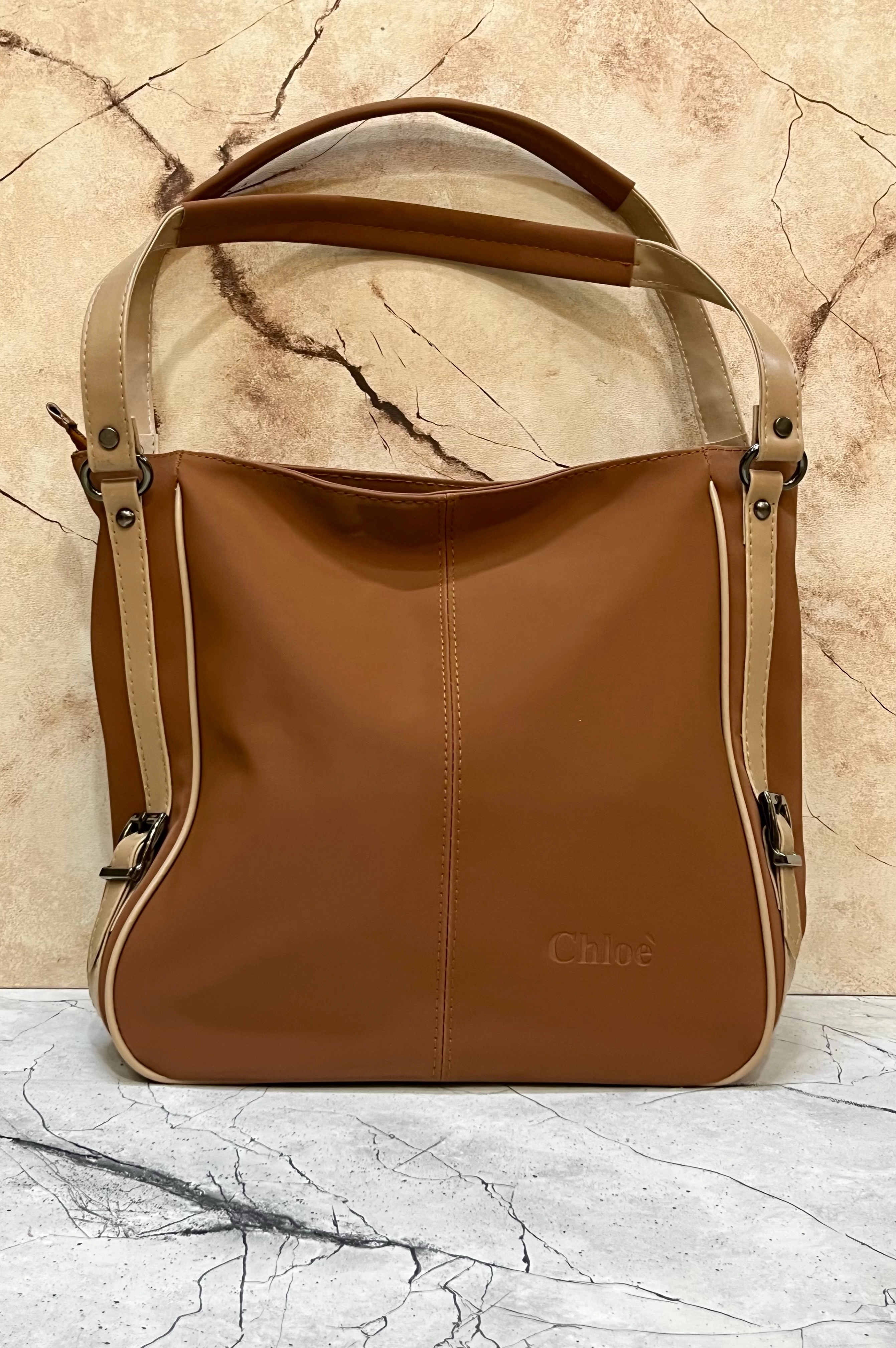 کیف دوشی زنانه مدل کلاسیک دو بند برند chloe