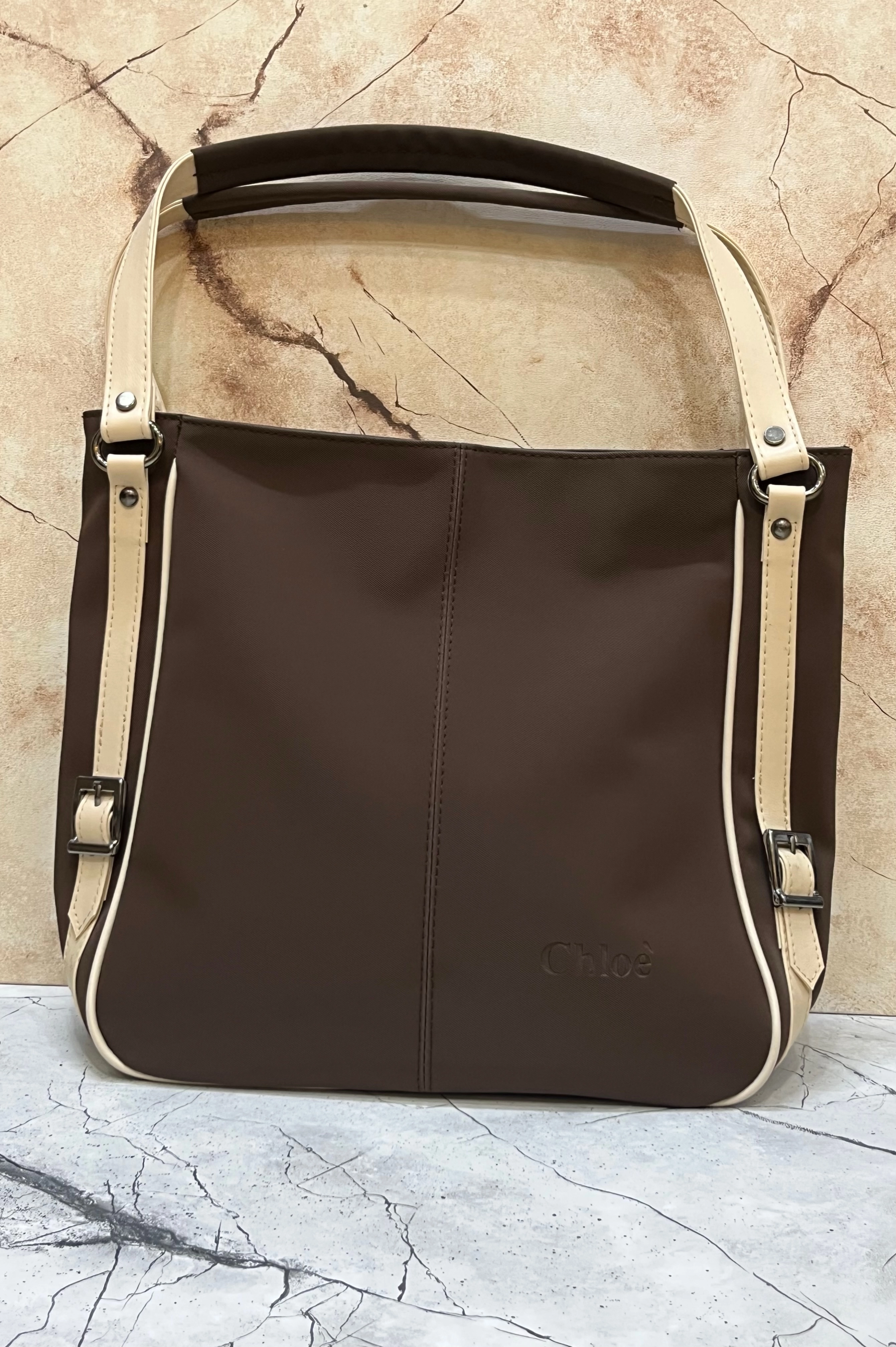 کیف دوشی زنانه مدل کلاسیک دو بند برند chloe