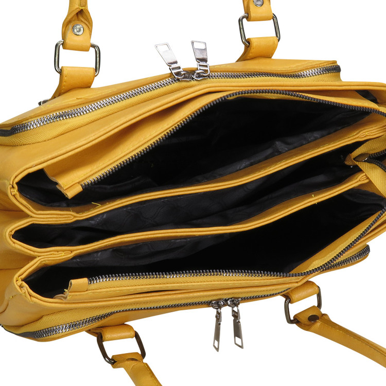 کیف زنانه دستی پرادا مدا کلاسیک همراه بند بلند چرمی