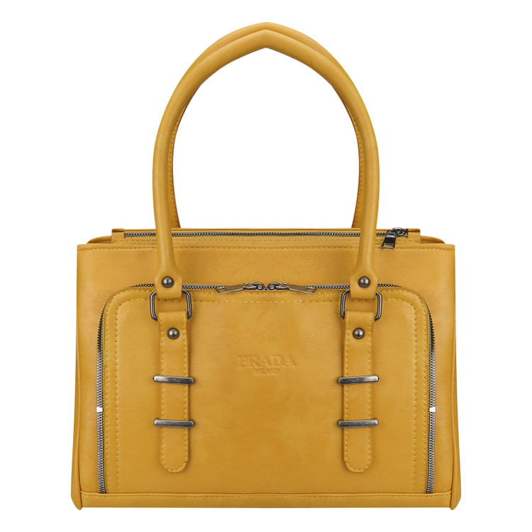 کیف زنانه دستی پرادا مدا کلاسیک همراه بند بلند چرمی