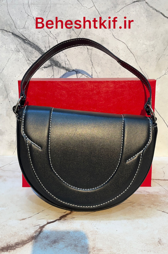 کیف دوشی زنانه مدل لاکی برند زارا همراه 2 مدل بند دستی