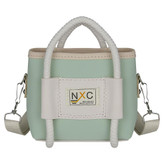 کیف دوشی دخترانه مدل بند کنفی همراه بند بلند