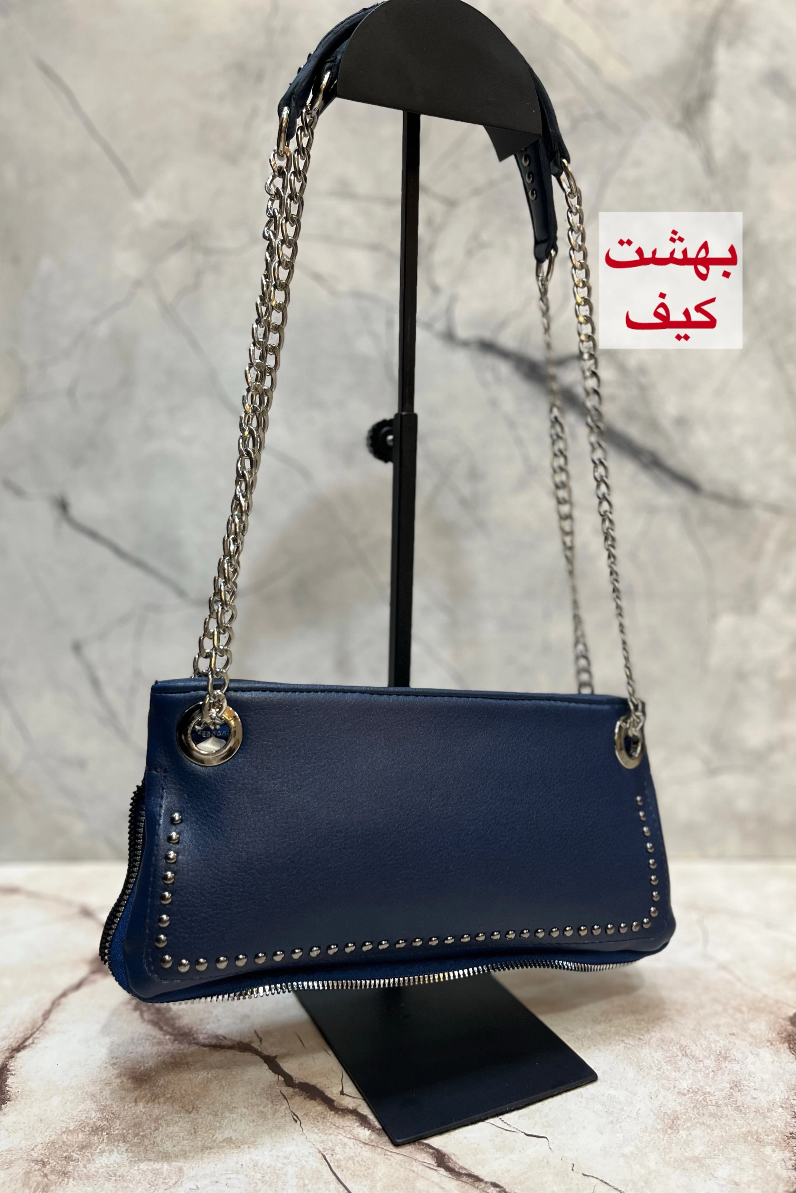 کیف دوشی زنانه برند زارا مدل ذسته زنجیری