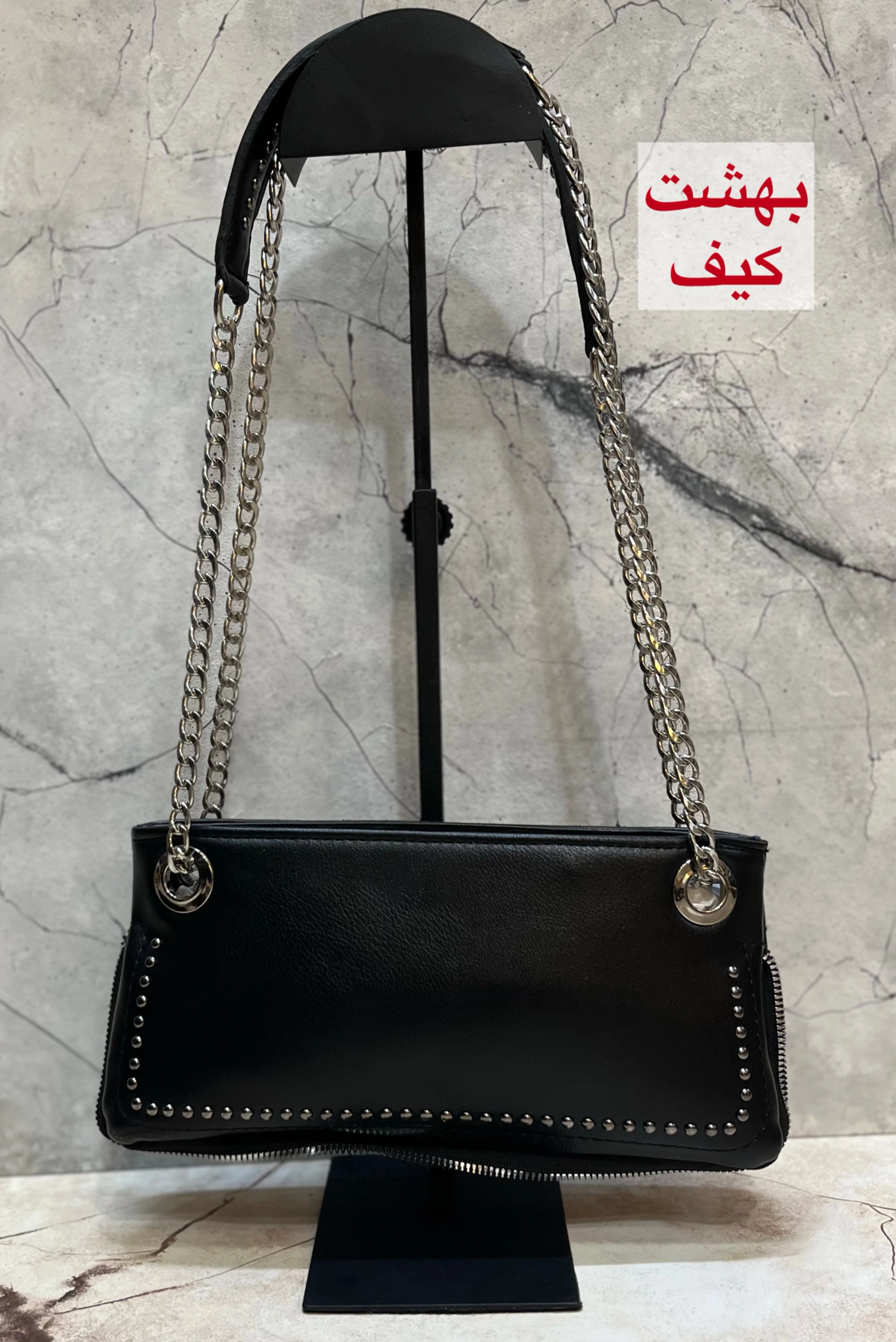 کیف دوشی زنانه برند زارا مدل ذسته زنجیری