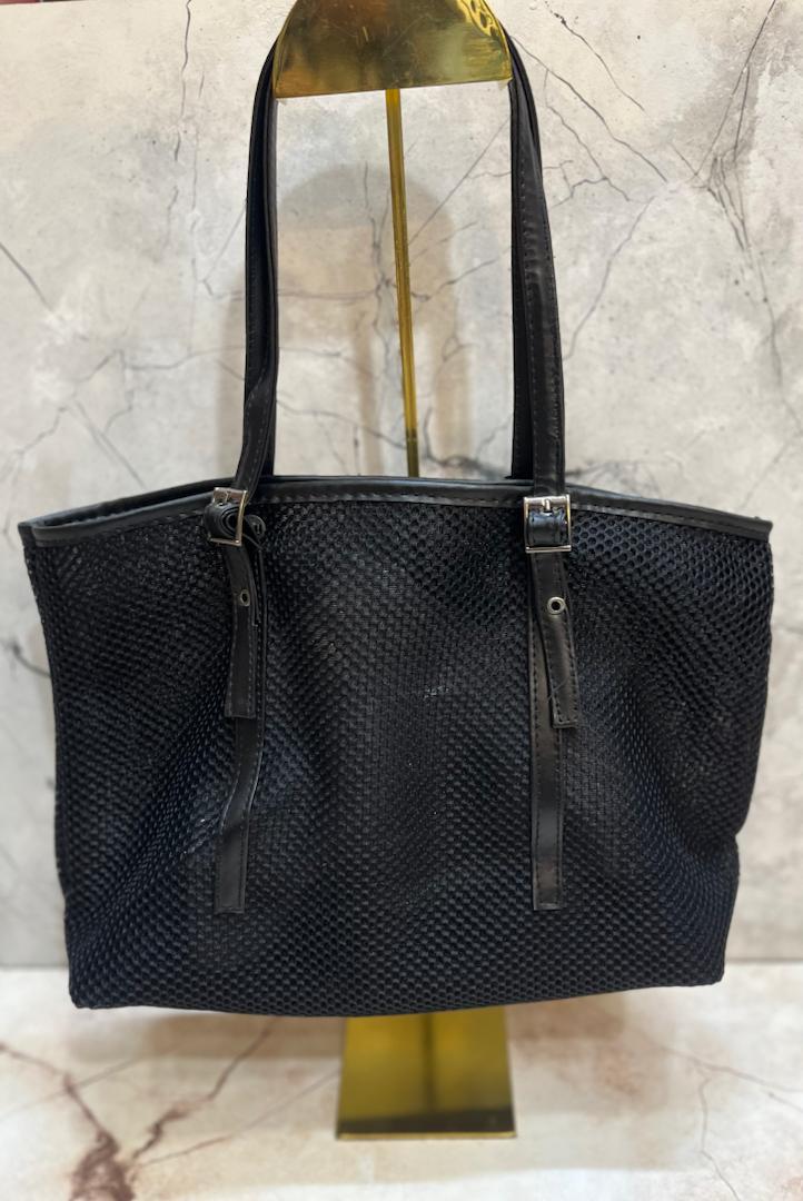 کیف دوشی زنانه مدل توری همراه کیف ارایشی