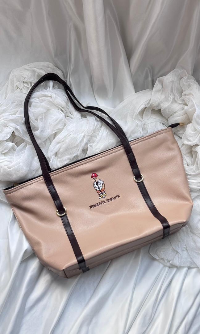 کیف دوشی دستی فانتزی دخترانه مدل تدی رمانتیک