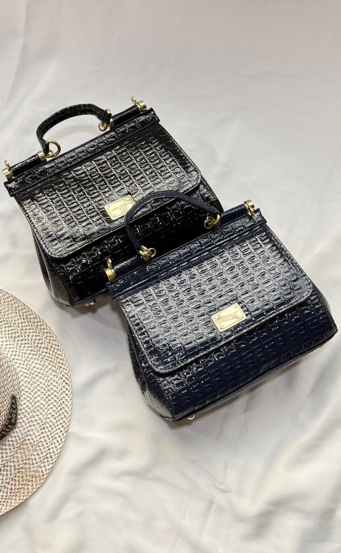 کیف دستی دوشی دخترانه مجلسی مدل دولچه گابانا همراه بند بلند