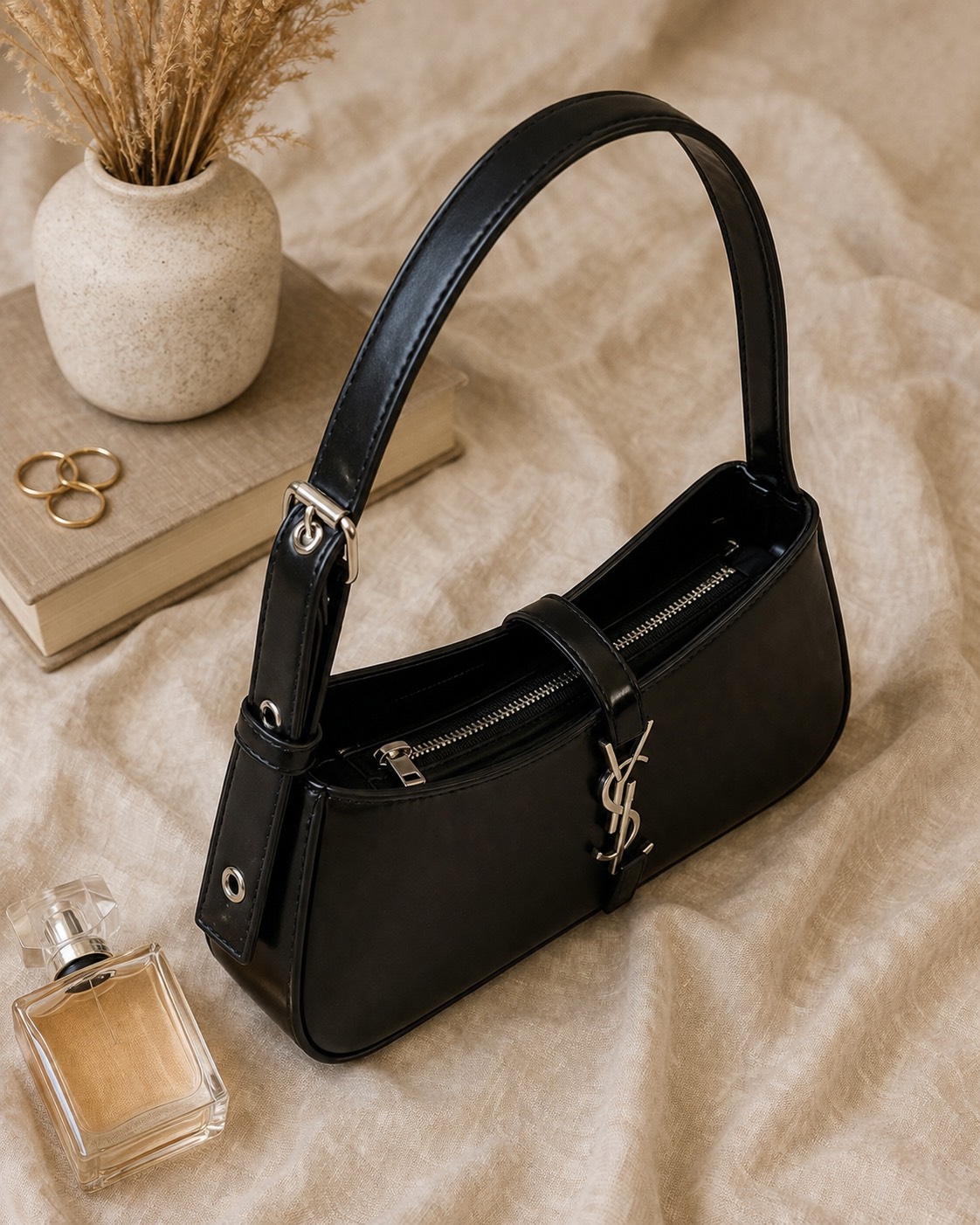 کیف دستی دوشی برند دخترانه برند ysl مدل دریا