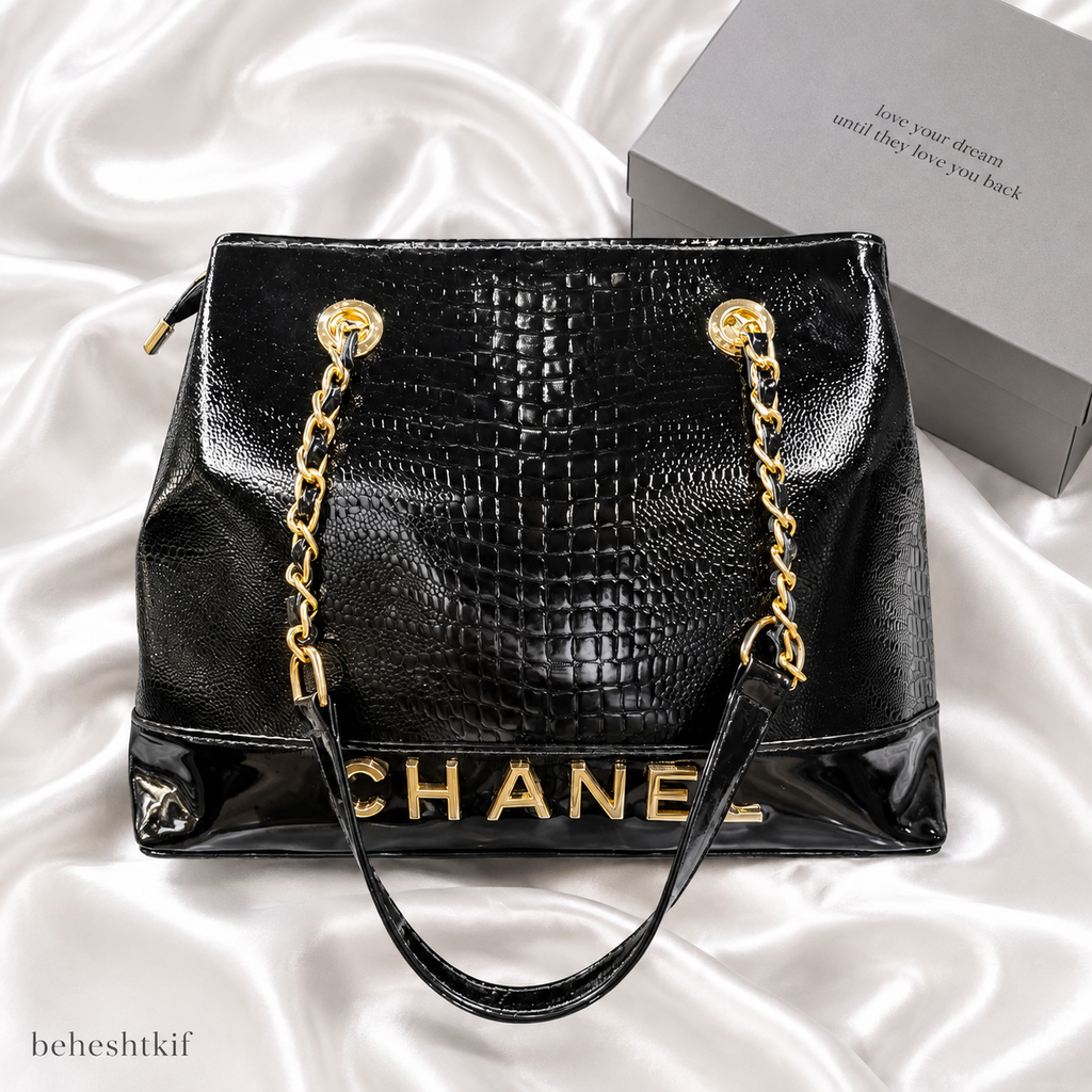 کیف دستی دوشی زنانه مجلسی برند chanel مدل بیلی