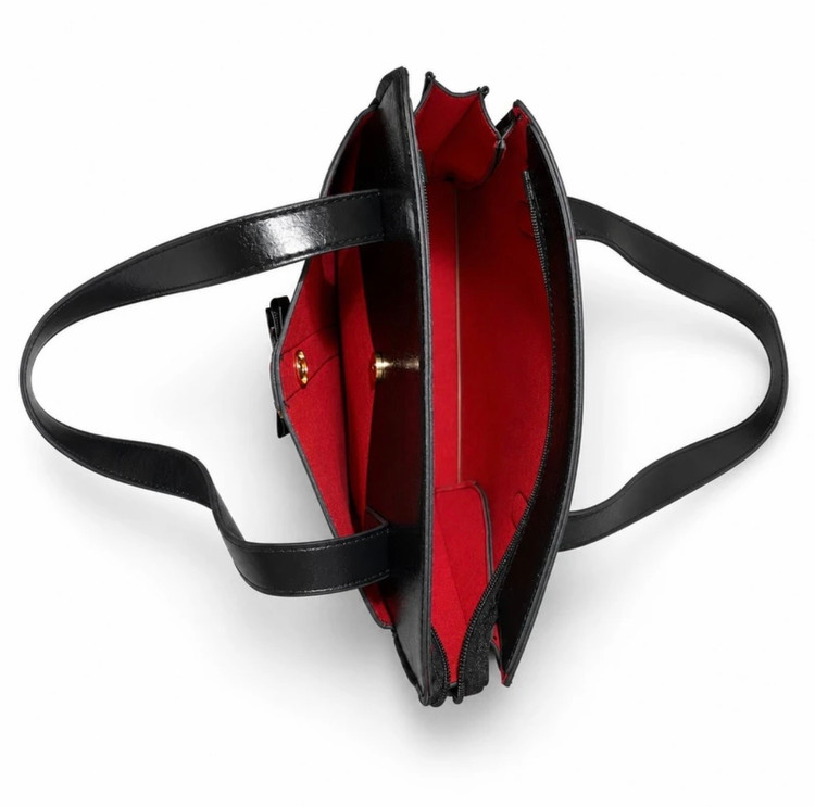 کیف زنانه دستی دوشی طرح اداری مدل دراگون